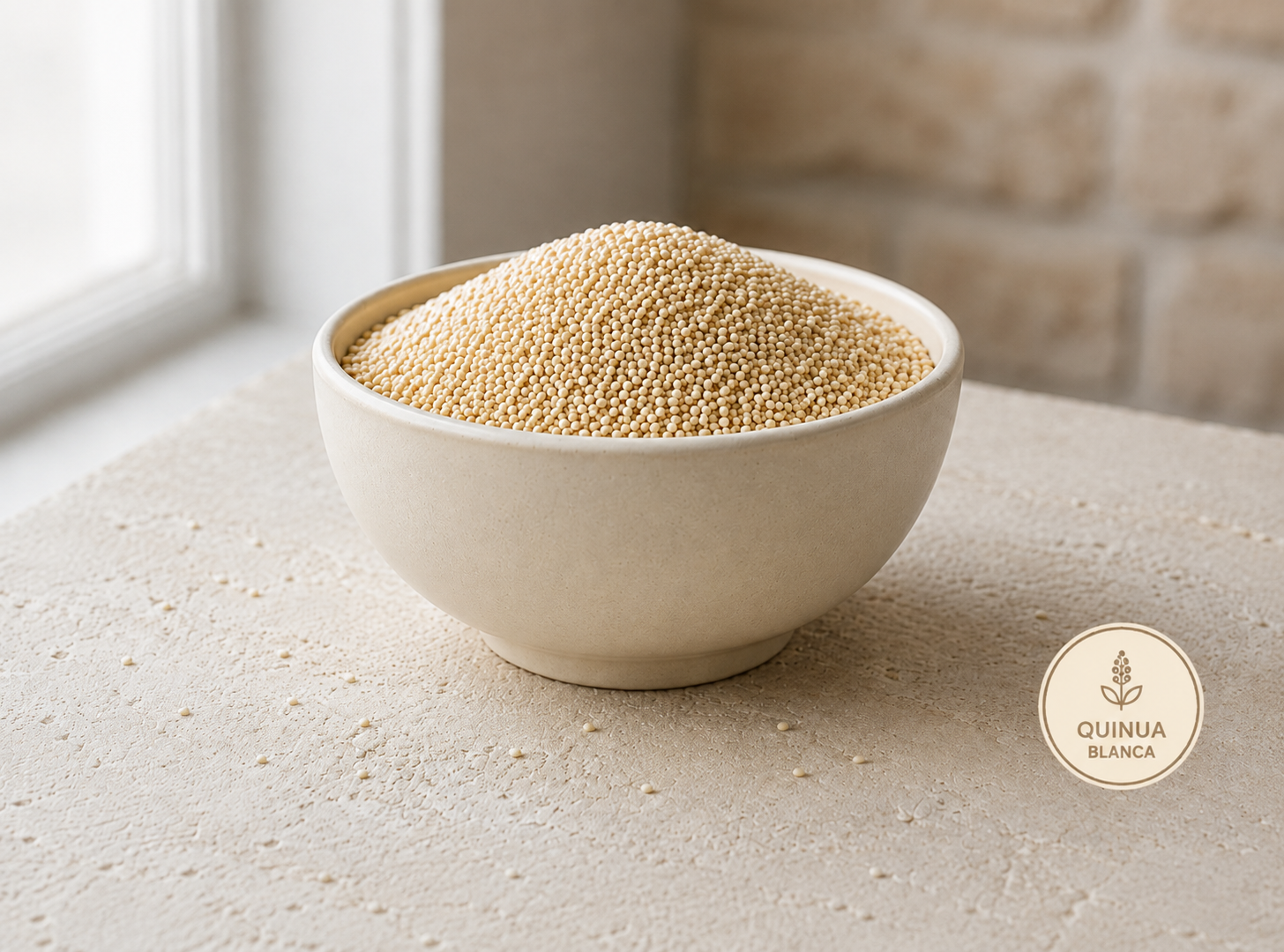 White Organic Quinoa Grain